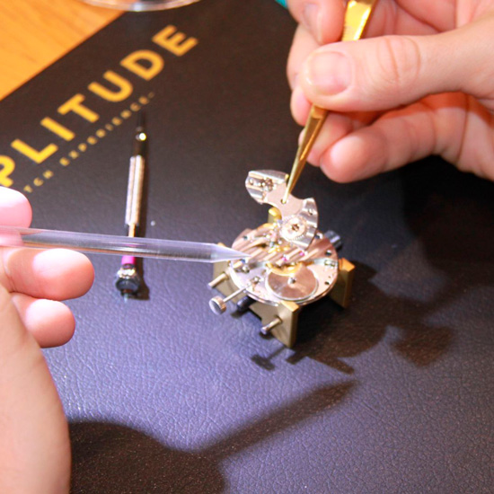 introduction to watchmaking, Masterclass by Amplitude